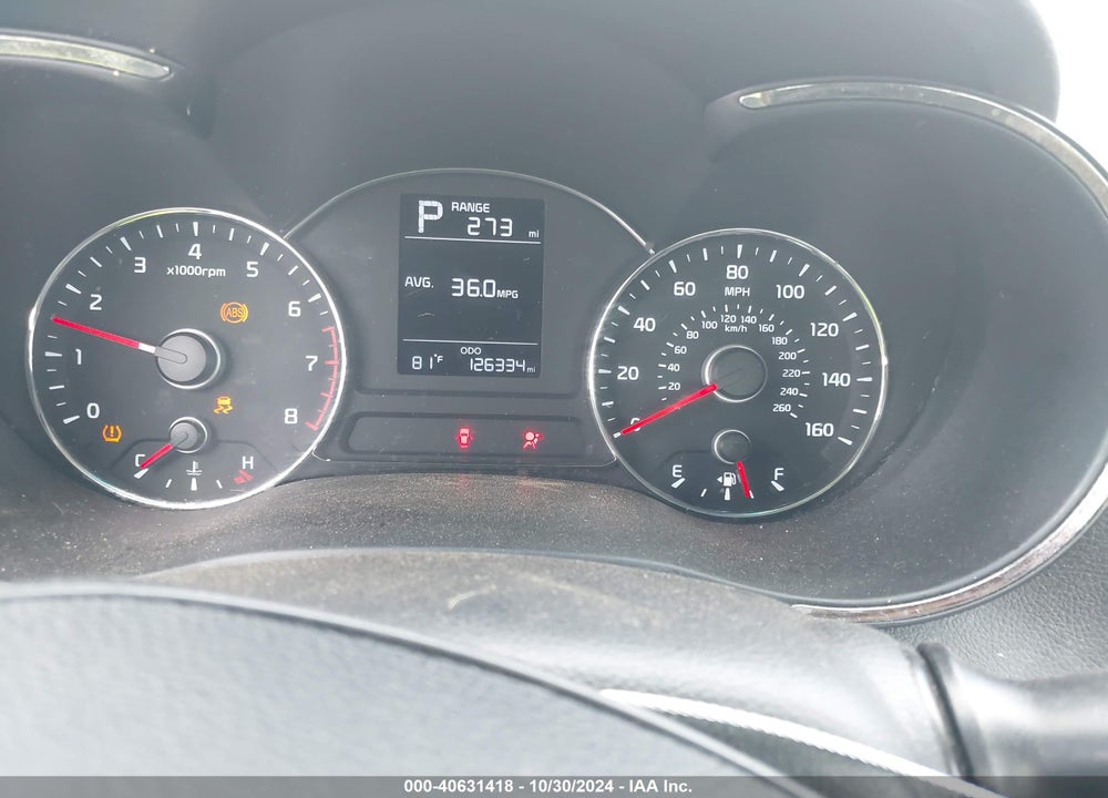 2017 KIA FORTE LX VIN: 3KPFK4A71HE140049