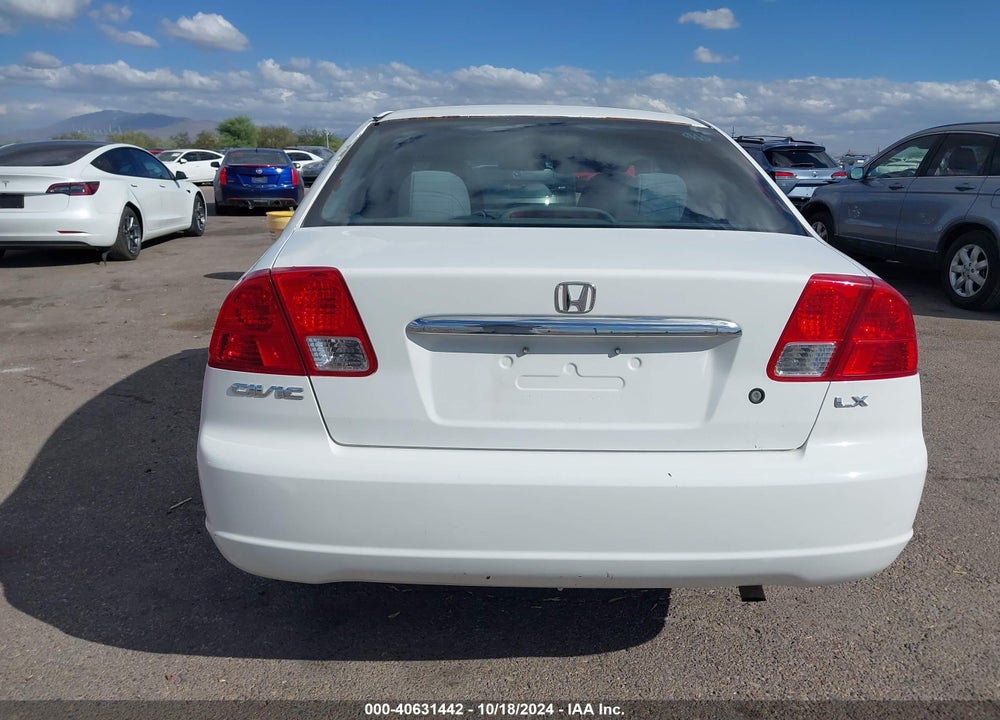 2003 HONDA CIVIC LX VIN: 1HGES16543L031085