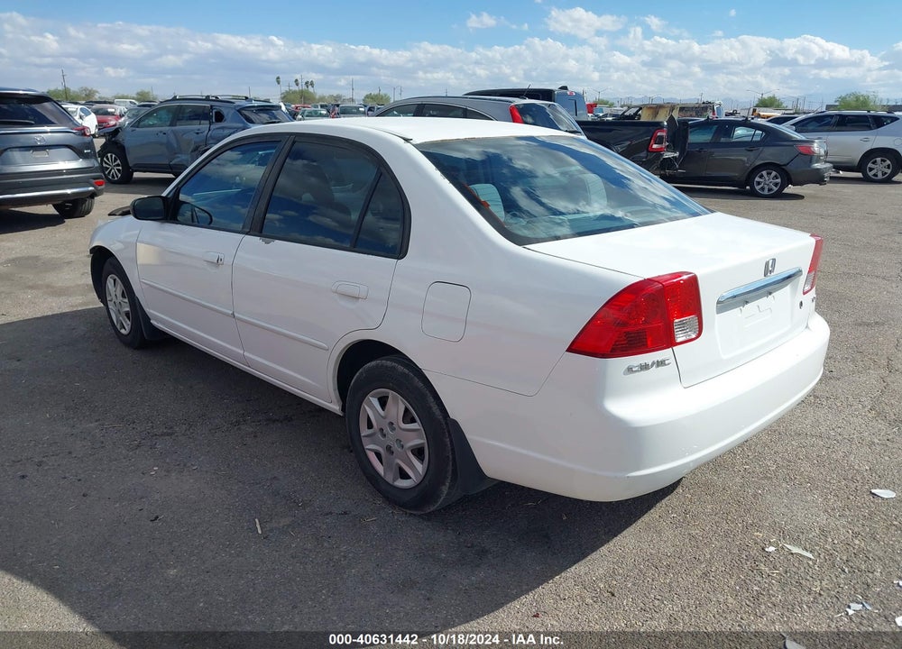 2003 HONDA CIVIC LX VIN: 1HGES16543L031085