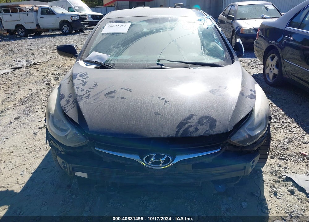 2016 HYUNDAI ELANTRA VIN: 5NPDH4AE4GH747237