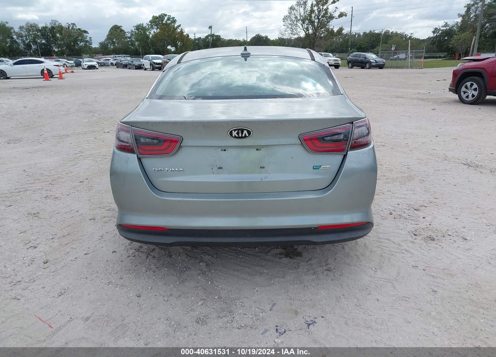 2015 KIA OPTIMA HYBRID VIN: KNAGM4AD3F5081628