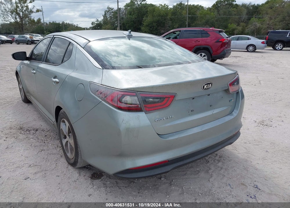 2015 KIA OPTIMA HYBRID VIN: KNAGM4AD3F5081628