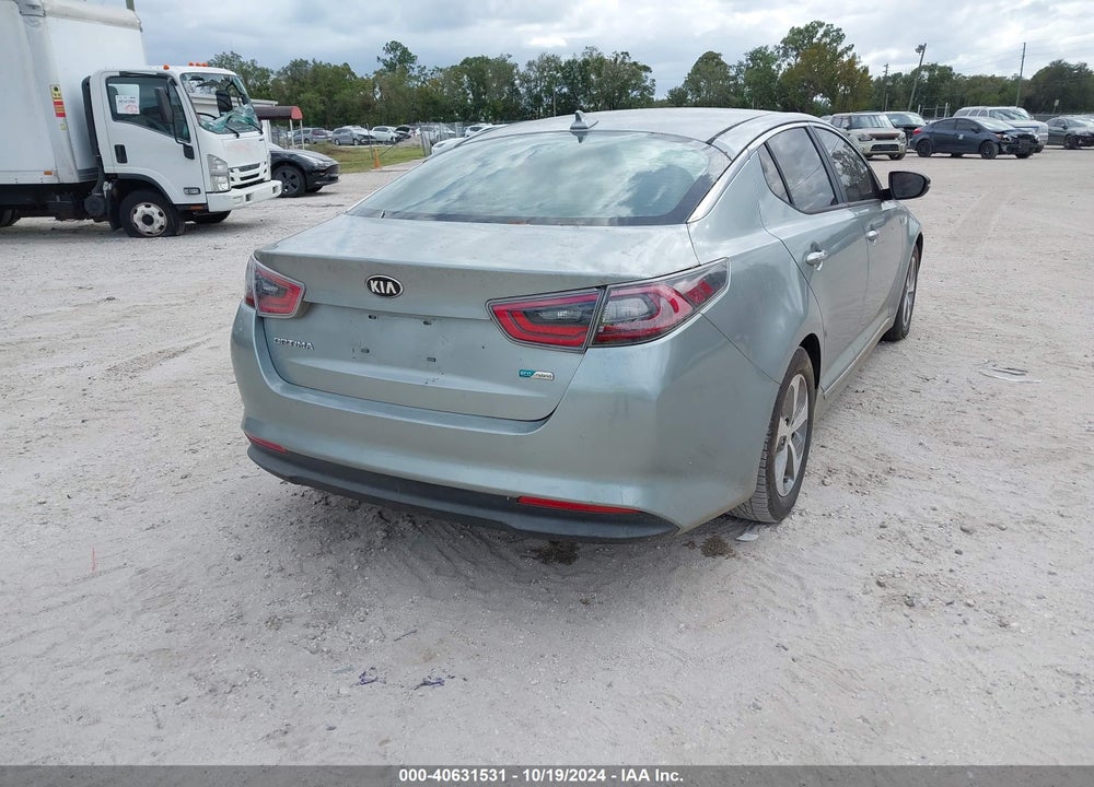 2015 KIA OPTIMA HYBRID VIN: KNAGM4AD3F5081628