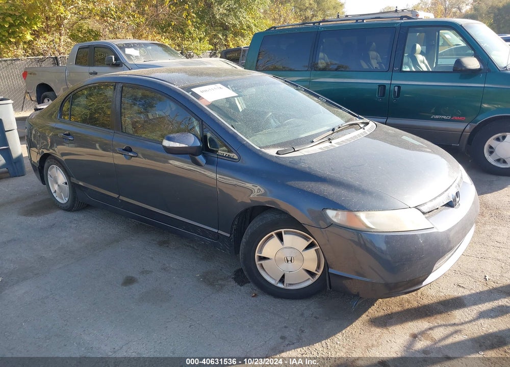 2007 HONDA CIVIC HYBRID VIN: JHMFA362X7S021386