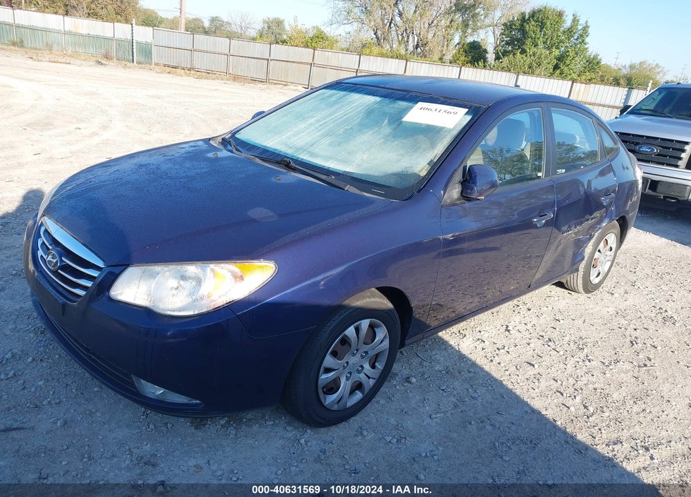 2010 HYUNDAI ELANTRA GLS VIN: KMHDU4AD9AU130525