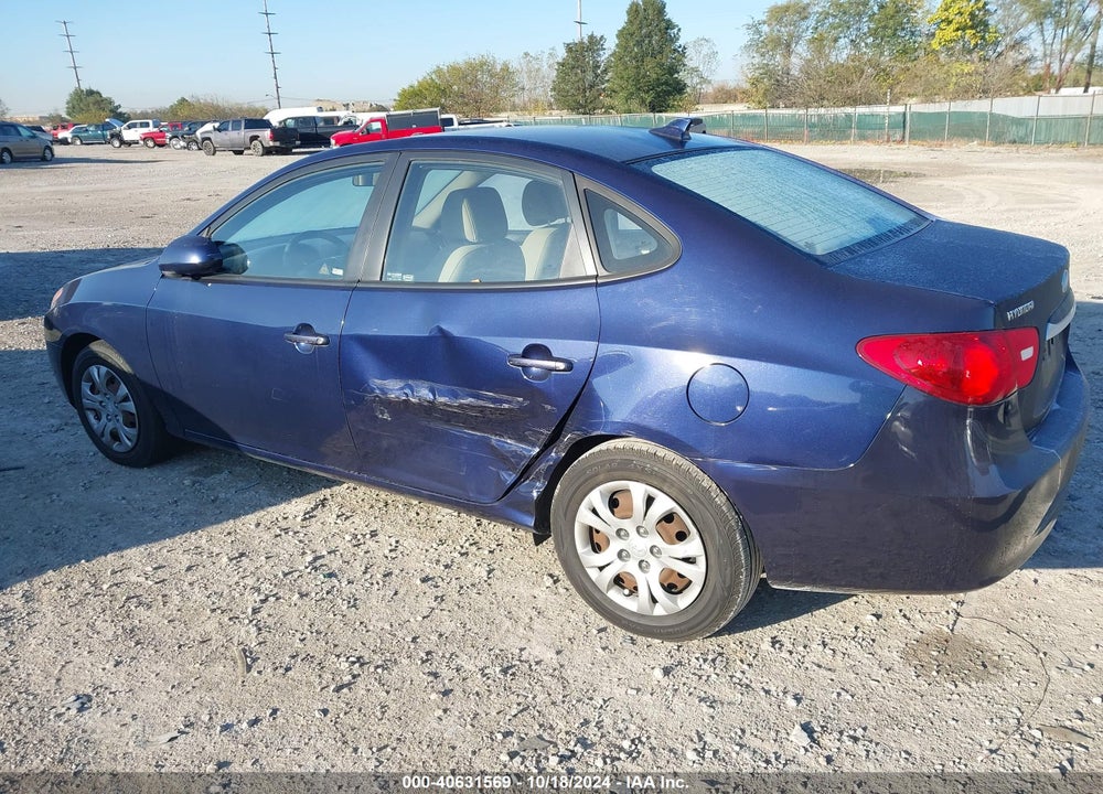 2010 HYUNDAI ELANTRA GLS VIN: KMHDU4AD9AU130525