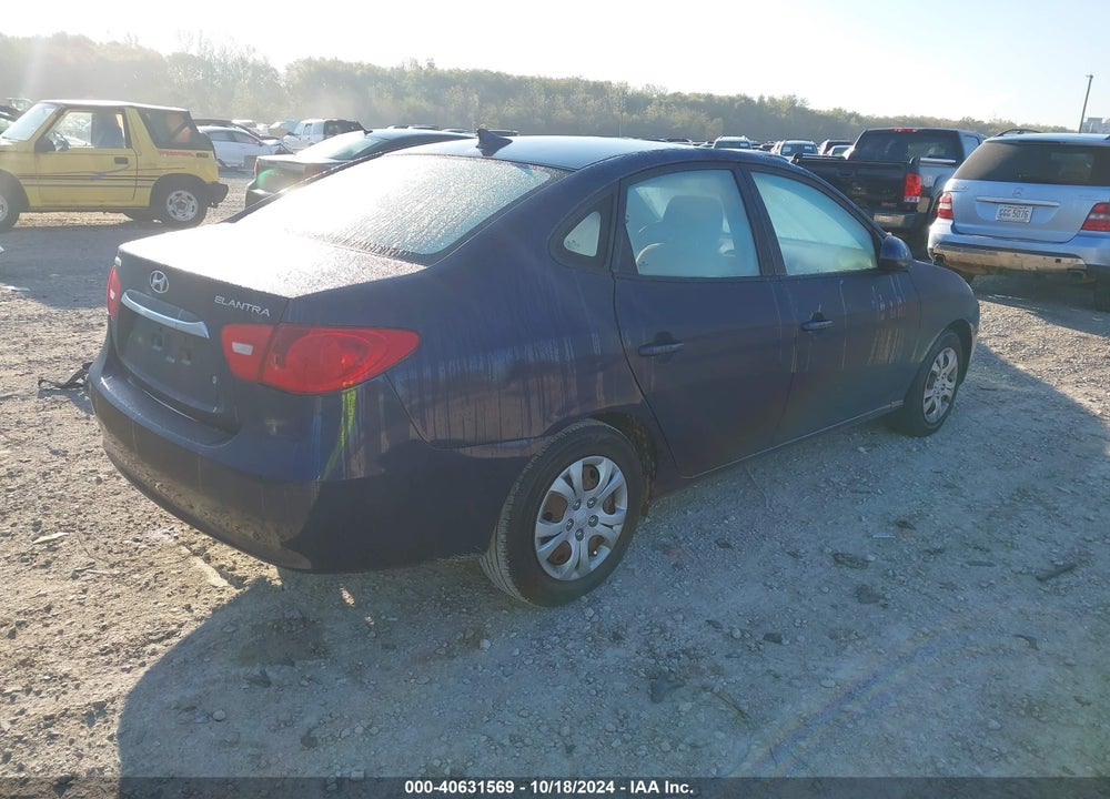 2010 HYUNDAI ELANTRA GLS VIN: KMHDU4AD9AU130525