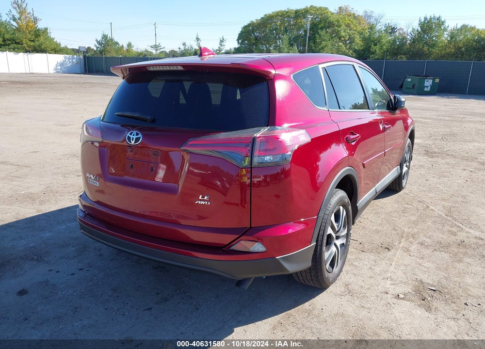 2018 TOYOTA RAV4 LE VIN: 2T3BFREVXJW783387