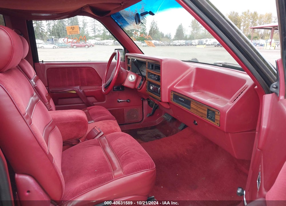 1991 DODGE DAKOTA VIN: 1B7FL23X1MS371586