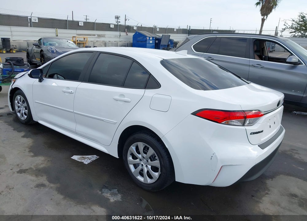 2024 TOYOTA COROLLA LE VIN: 5YFB4MDE7RP168893