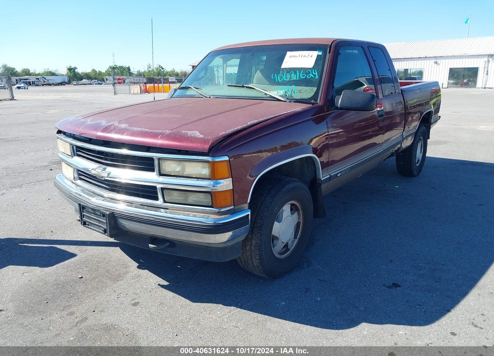 1997 CHEVROLET K1500 FLEETSIDE VIN: 2GCEK19R6V1291221