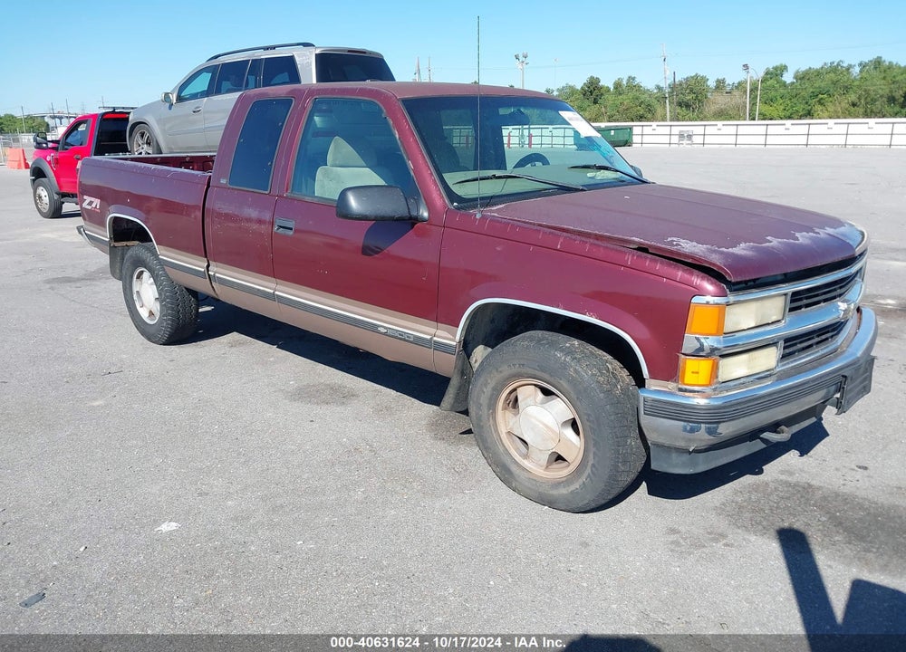 1997 CHEVROLET K1500 FLEETSIDE VIN: 2GCEK19R6V1291221