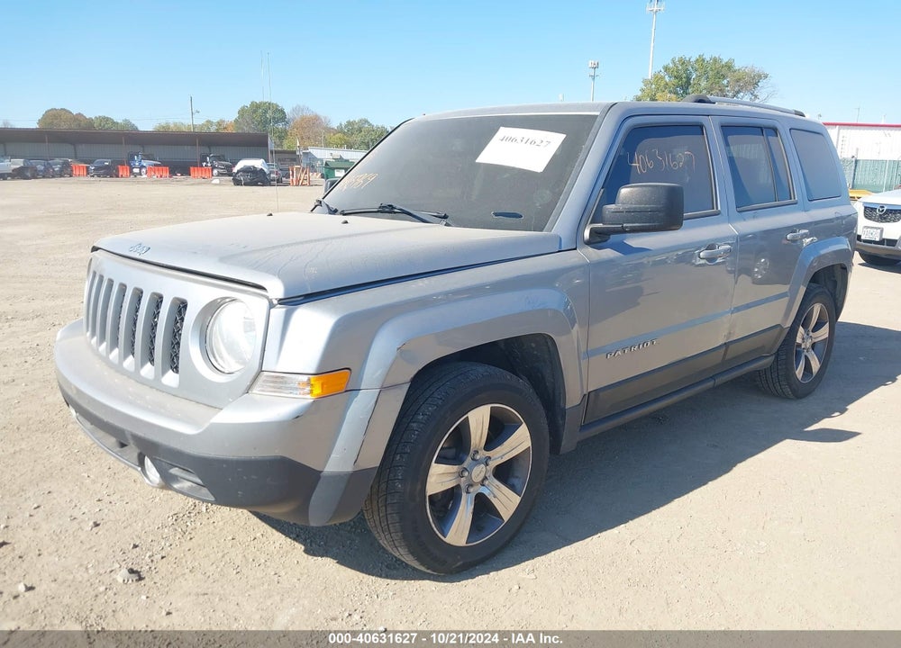 2017 JEEP PATRIOT HIGH ALTITUDE FWD VIN: 1C4NJPFA4HD187954