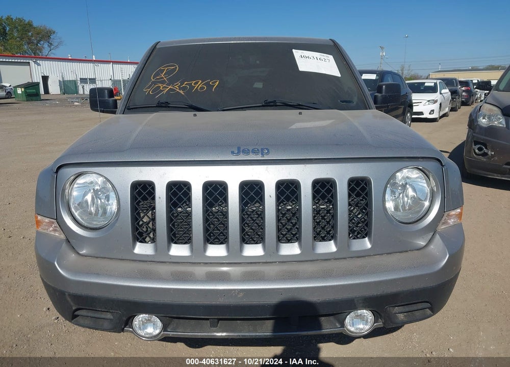 2017 JEEP PATRIOT HIGH ALTITUDE FWD VIN: 1C4NJPFA4HD187954
