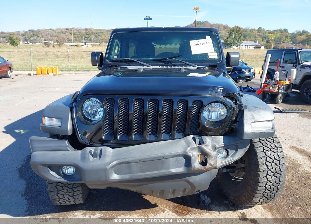 2018 JEEP WRANGLER UNLIMITED SPORT S 4X4 VIN: 1C4HJXDN4JW232341