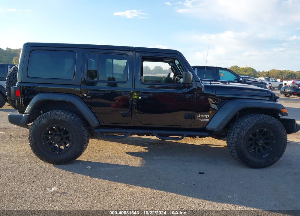 2018 JEEP WRANGLER UNLIMITED SPORT S 4X4 VIN: 1C4HJXDN4JW232341