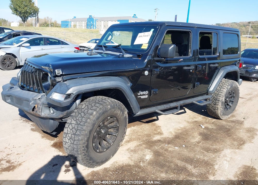 2018 JEEP WRANGLER UNLIMITED SPORT S 4X4 VIN: 1C4HJXDN4JW232341