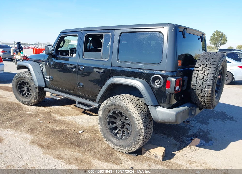 2018 JEEP WRANGLER UNLIMITED SPORT S 4X4 VIN: 1C4HJXDN4JW232341
