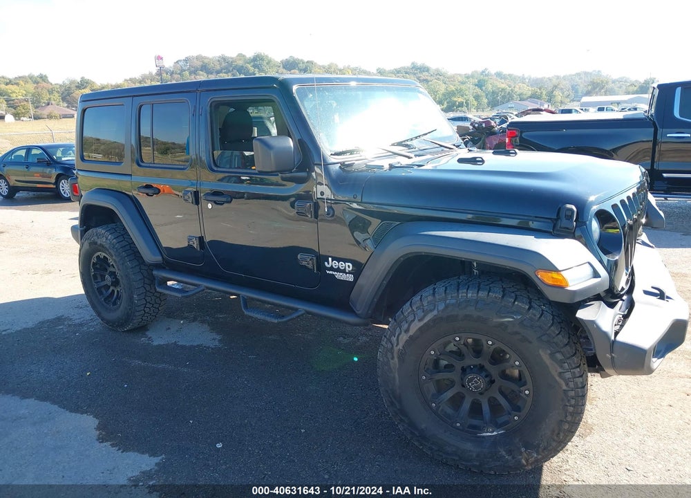 2018 JEEP WRANGLER UNLIMITED SPORT S 4X4 VIN: 1C4HJXDN4JW232341