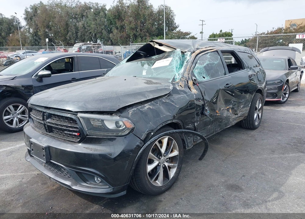 2014 DODGE DURANGO R/T VIN: 1C4SDJCT3EC428451