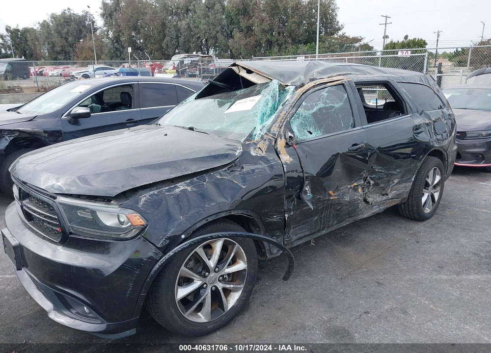 2014 DODGE DURANGO R/T VIN: 1C4SDJCT3EC428451