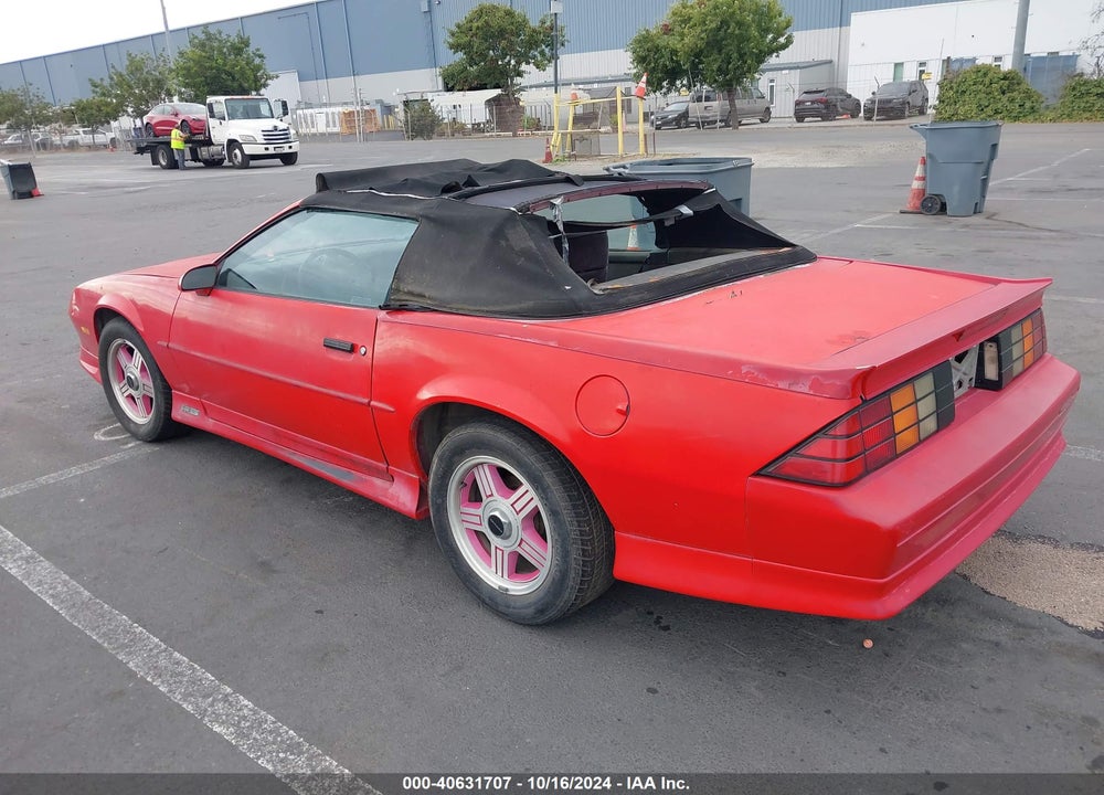 1991 CHEVROLET CAMARO RS VIN: 1G1FP33E3ML142130