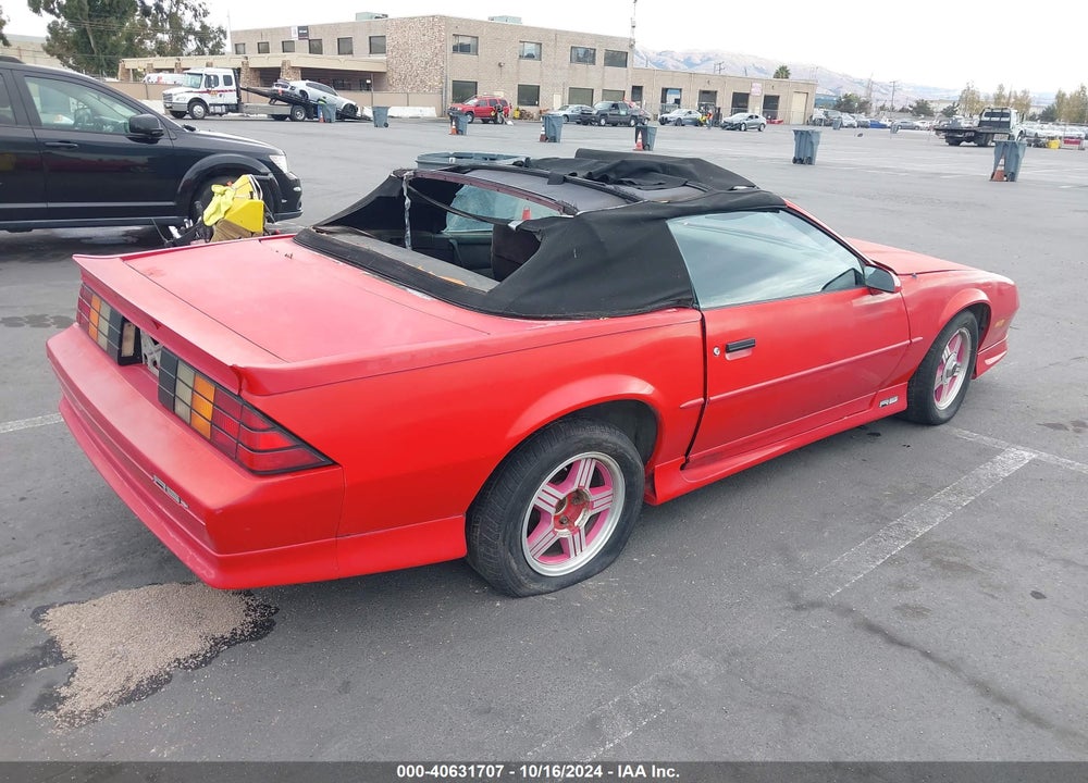1991 CHEVROLET CAMARO RS VIN: 1G1FP33E3ML142130