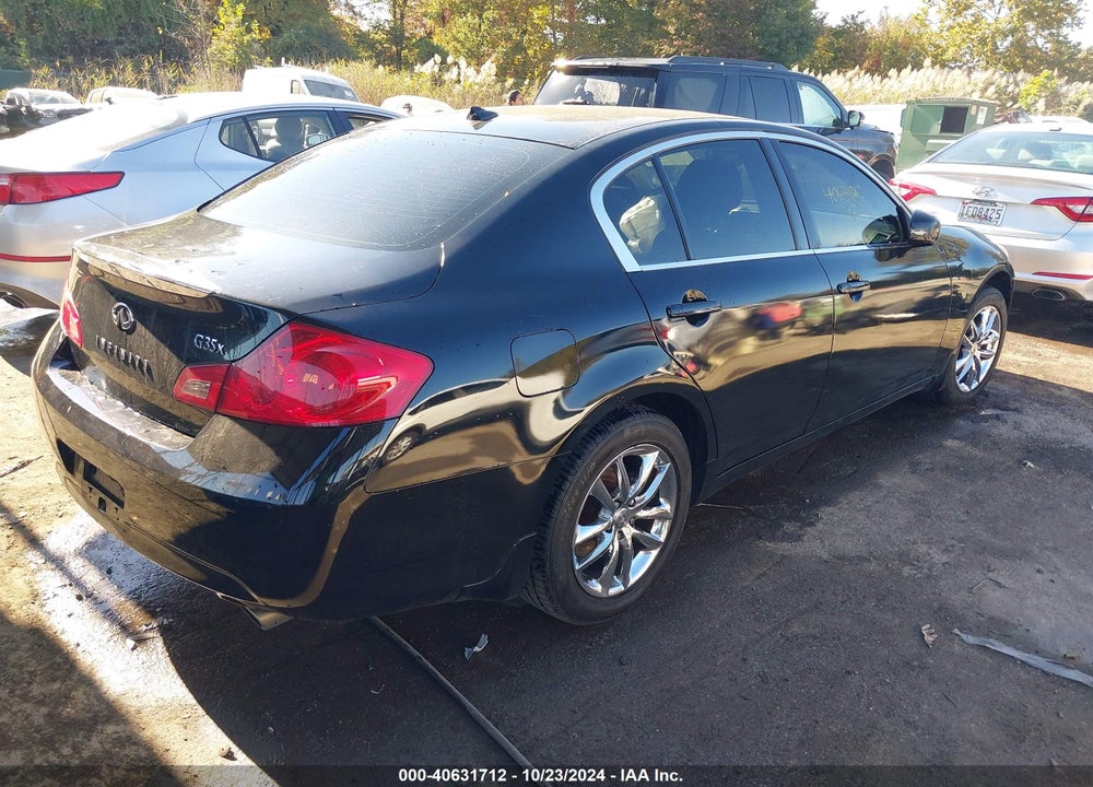 2008 INFINITI G35X VIN: JNKBV61FX8M266080