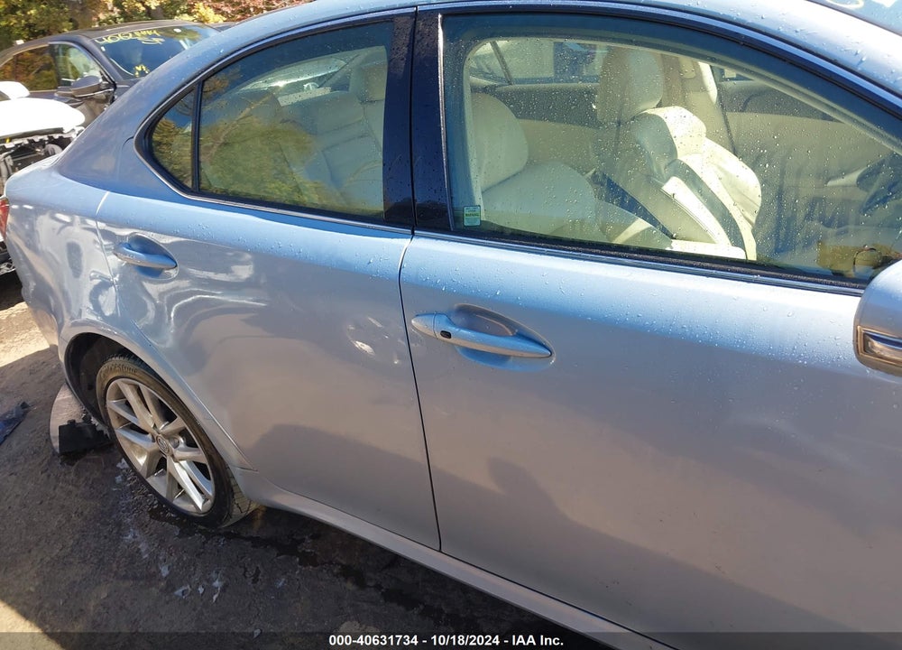 2012 LEXUS IS 250 VIN: JTHCF5C21C5060042