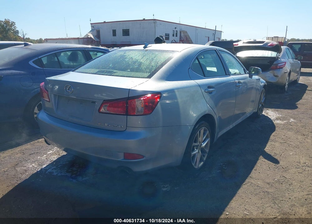 2012 LEXUS IS 250 VIN: JTHCF5C21C5060042