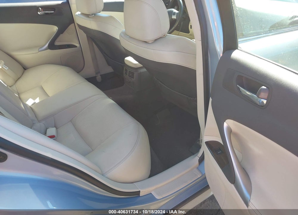 2012 LEXUS IS 250 VIN: JTHCF5C21C5060042