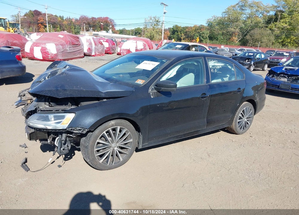 2016 VOLKSWAGEN JETTA 1.8T SPORT VIN: 3VWD17AJ2GM222039