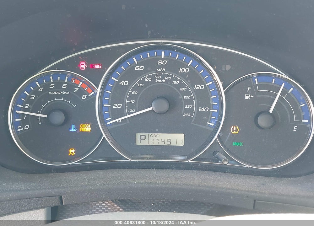 2011 SUBARU FORESTER 2.5X LIMITED VIN: JF2SHAFC2BH749977