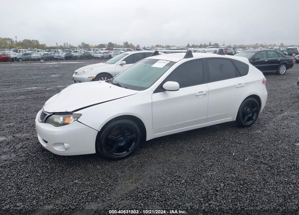 2008 SUBARU IMPREZA 2.5I VIN: JF1GH61688G821787