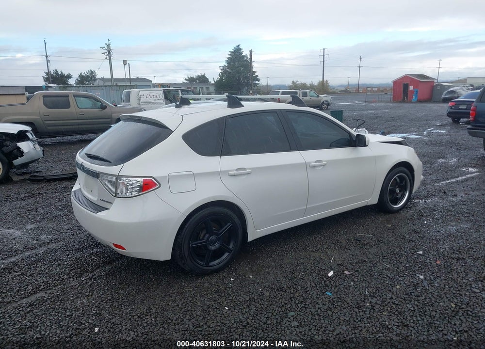 2008 SUBARU IMPREZA 2.5I VIN: JF1GH61688G821787