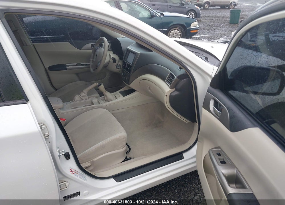 2008 SUBARU IMPREZA 2.5I VIN: JF1GH61688G821787