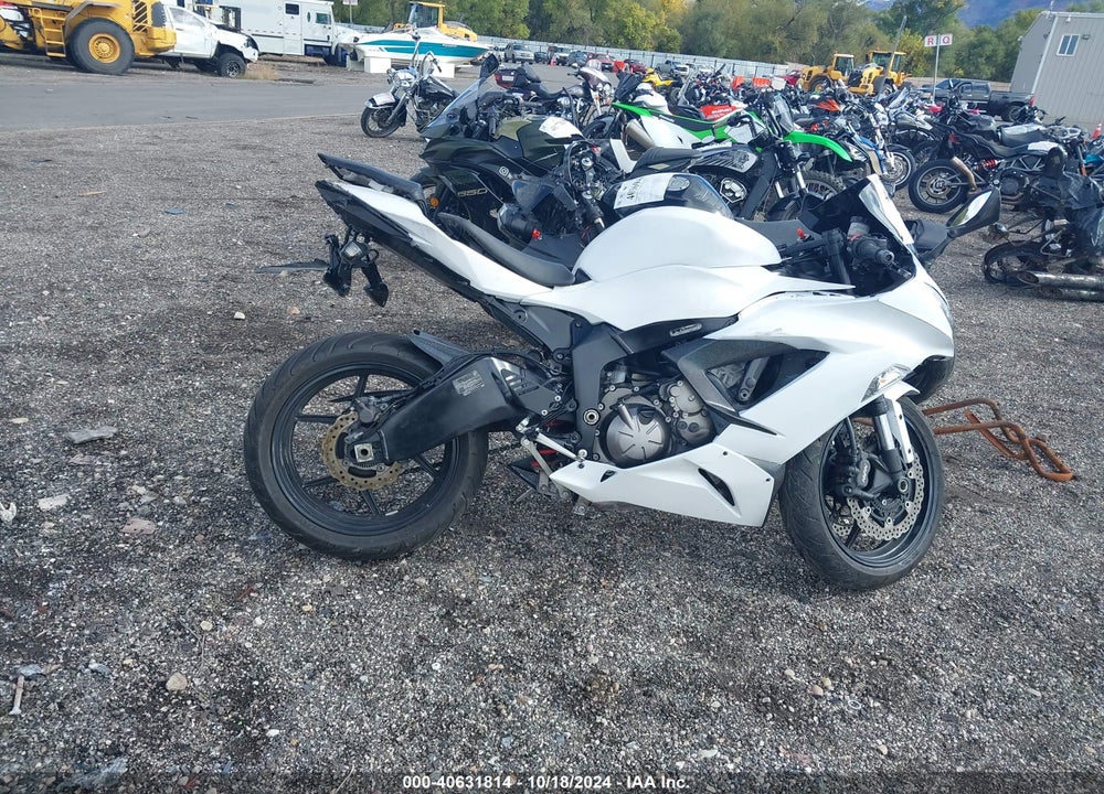 2013 KAWASAKI ZX636 E VIN: JKBZXJE14DA005914