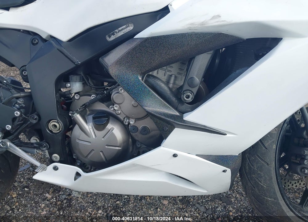 2013 KAWASAKI ZX636 E VIN: JKBZXJE14DA005914