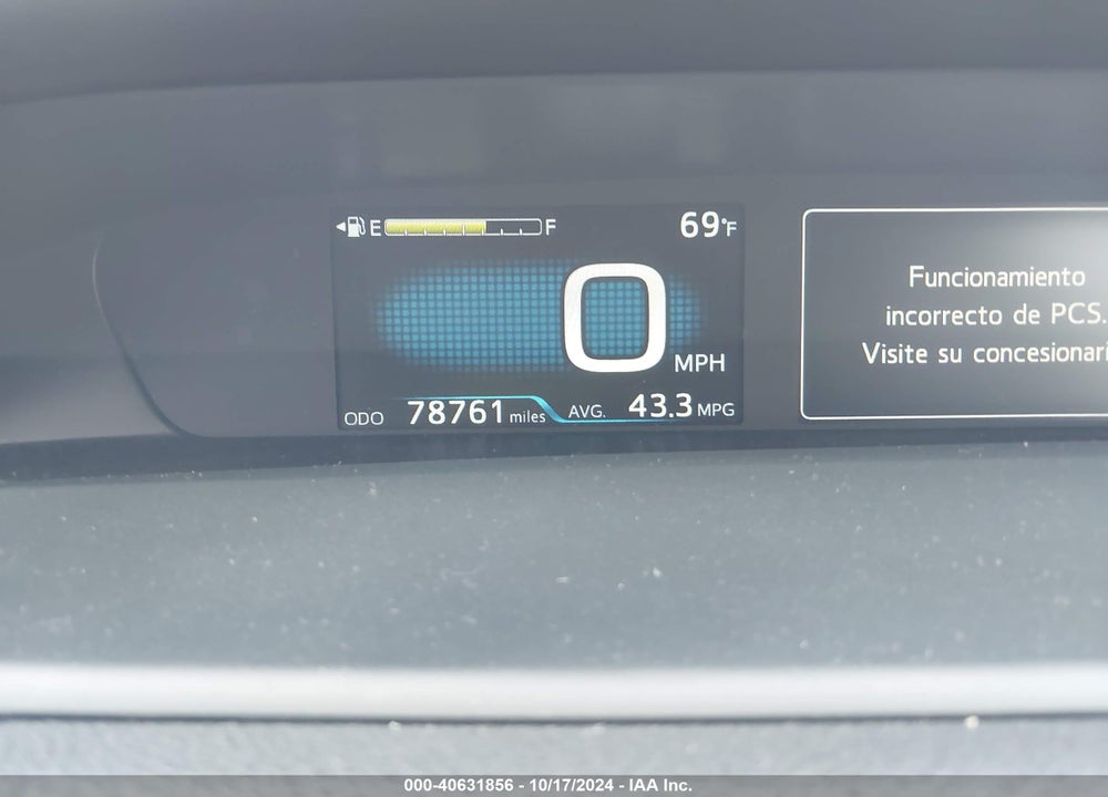 2019 TOYOTA PRIUS LE VIN: JTDL9RFU1K3001273