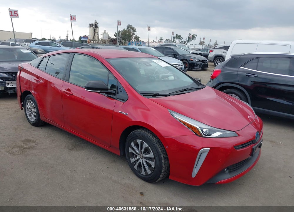2019 TOYOTA PRIUS LE VIN: JTDL9RFU1K3001273