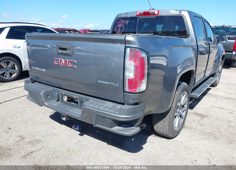 2020 GMC CANYON 2WD  SHORT BOX DENALI VIN: 1GTG5EEN9L1126230