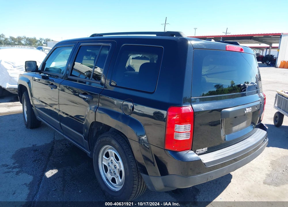 2016 JEEP PATRIOT SPORT VIN: 1C4NJPBB1GD810007