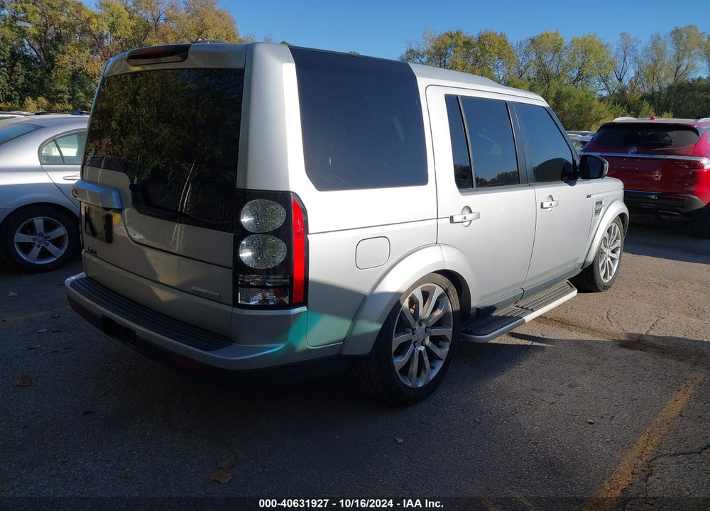 2016 LAND ROVER LR4 VIN: SALAK2V6XGA806125