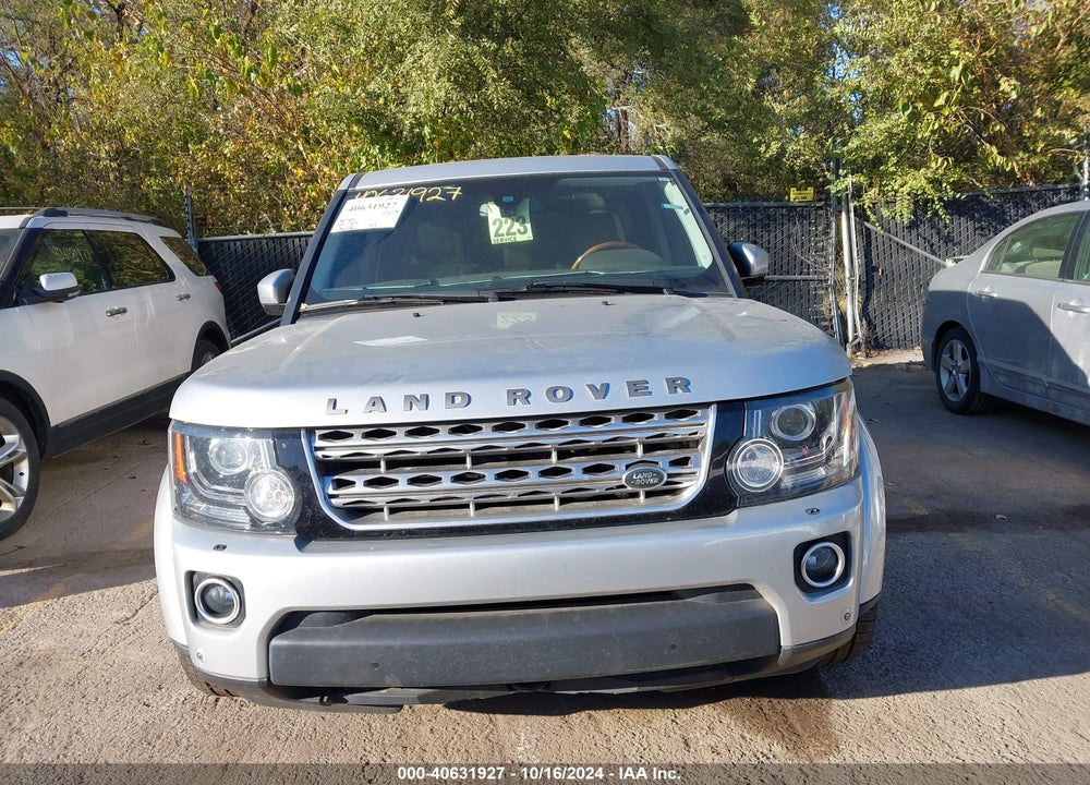 2016 LAND ROVER LR4 VIN: SALAK2V6XGA806125