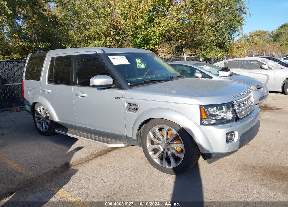 2016 LAND ROVER LR4 VIN: SALAK2V6XGA806125