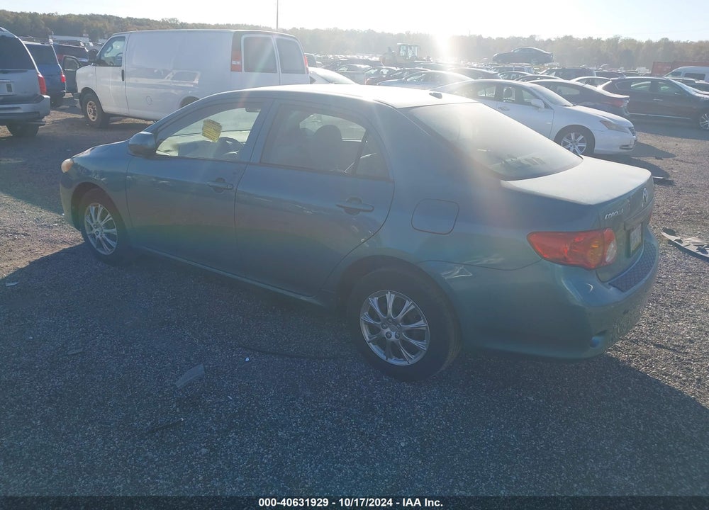 2009 TOYOTA COROLLA LE VIN: JTDBL40EX99018226