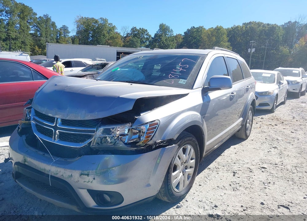 2019 DODGE JOURNEY SE VIN: 3C4PDCBB5KT681457