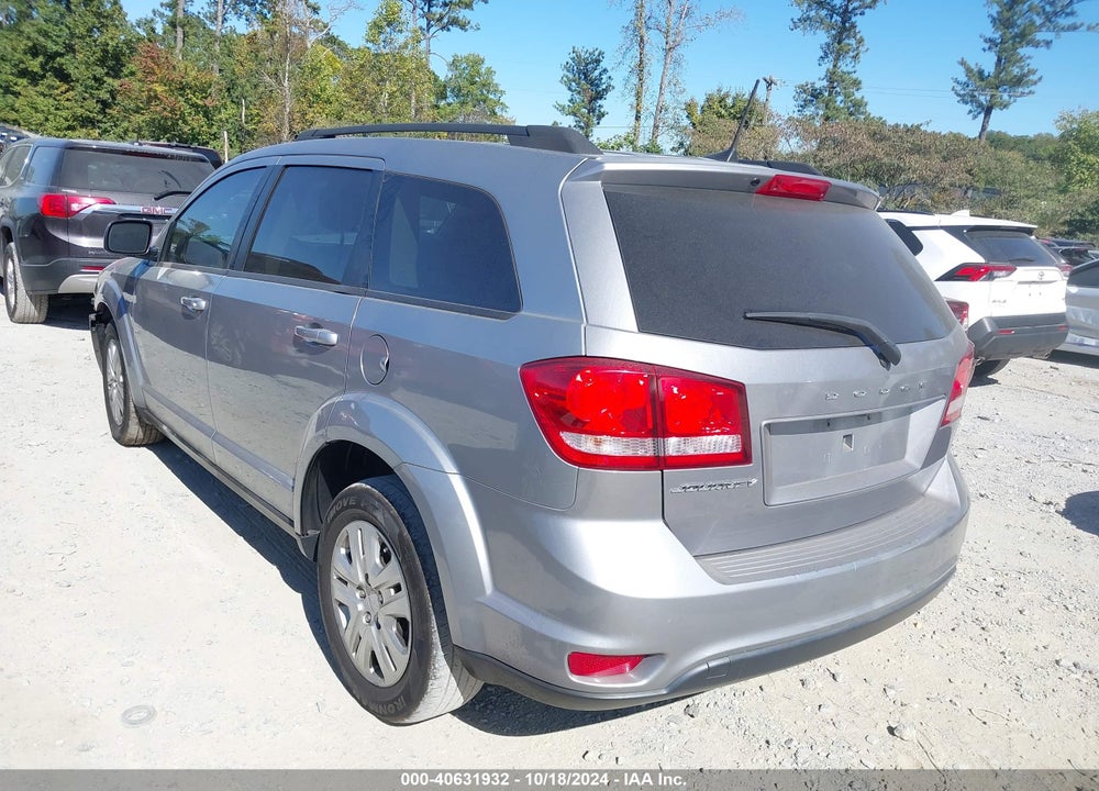 2019 DODGE JOURNEY SE VIN: 3C4PDCBB5KT681457