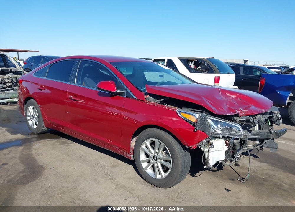 2015 HYUNDAI SONATA SE VIN: 5NPE24AF1FH139110
