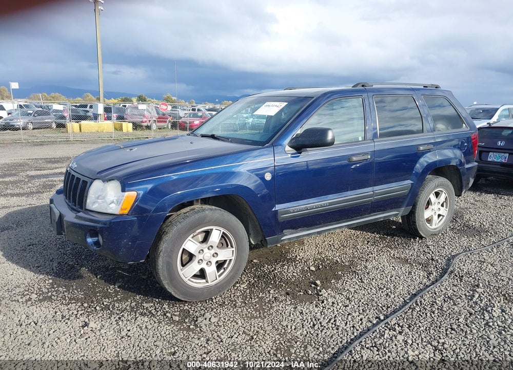 2006 JEEP GRAND CHEROKEE LAREDO VIN: 1J4HR48N76C194186